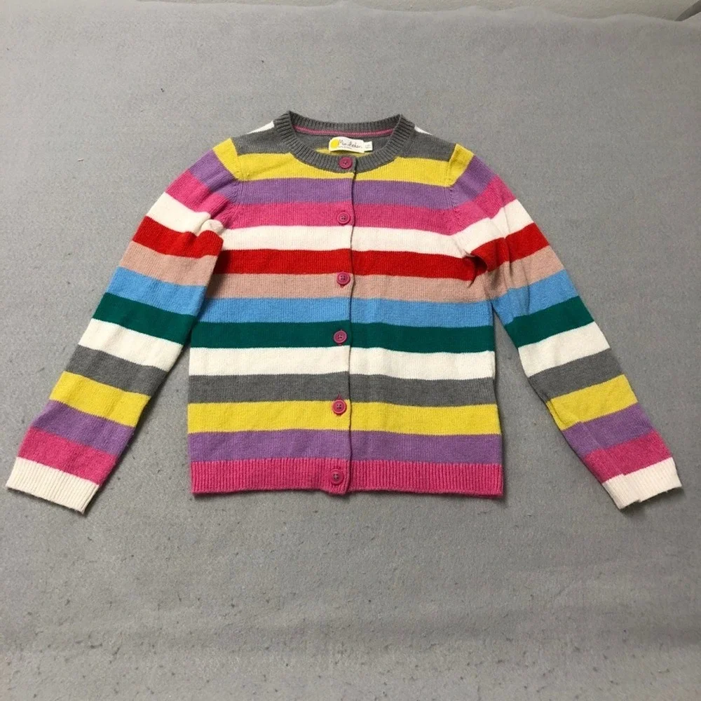 Mini Boden Clothing Lot Girls 7-8 Kids Multicolor Striped Lace Velvet Leggings‎